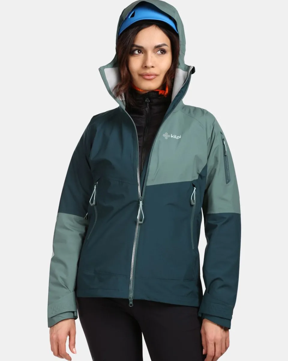 Veste Technique Femme Kilpi - Protection Optimale en Randonnée | Manteau Imperméable Léger avec Confort Respirant pour Activités Outdoor - Modèle MAMBA-W