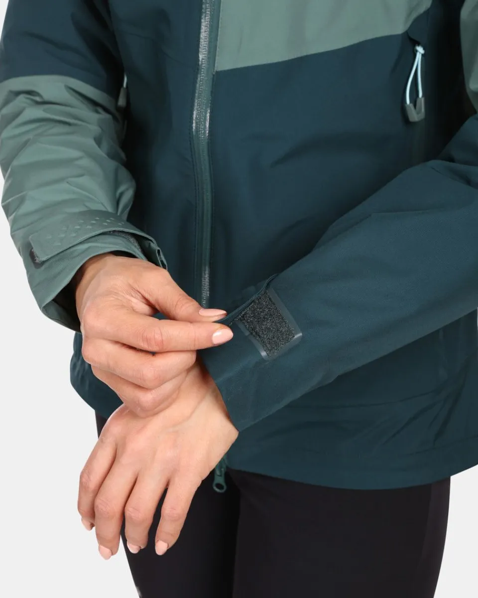 Veste Technique Femme Kilpi - Protection Optimale en Randonnée | Manteau Imperméable Léger avec Confort Respirant pour Activités Outdoor - Modèle MAMBA-W