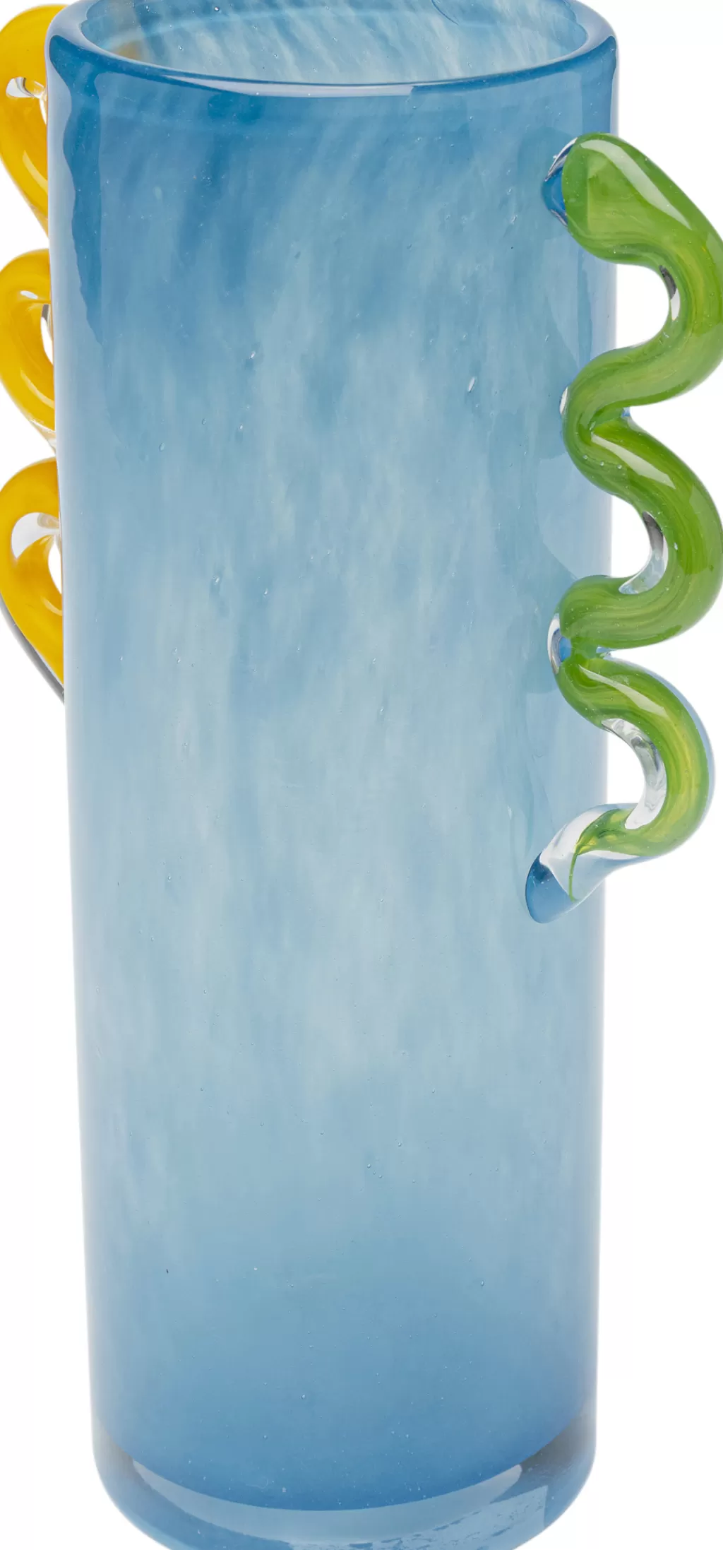 Vase design Manici par KARE - Bleu profond pour intérieur moderne - 29 cm de hauteur