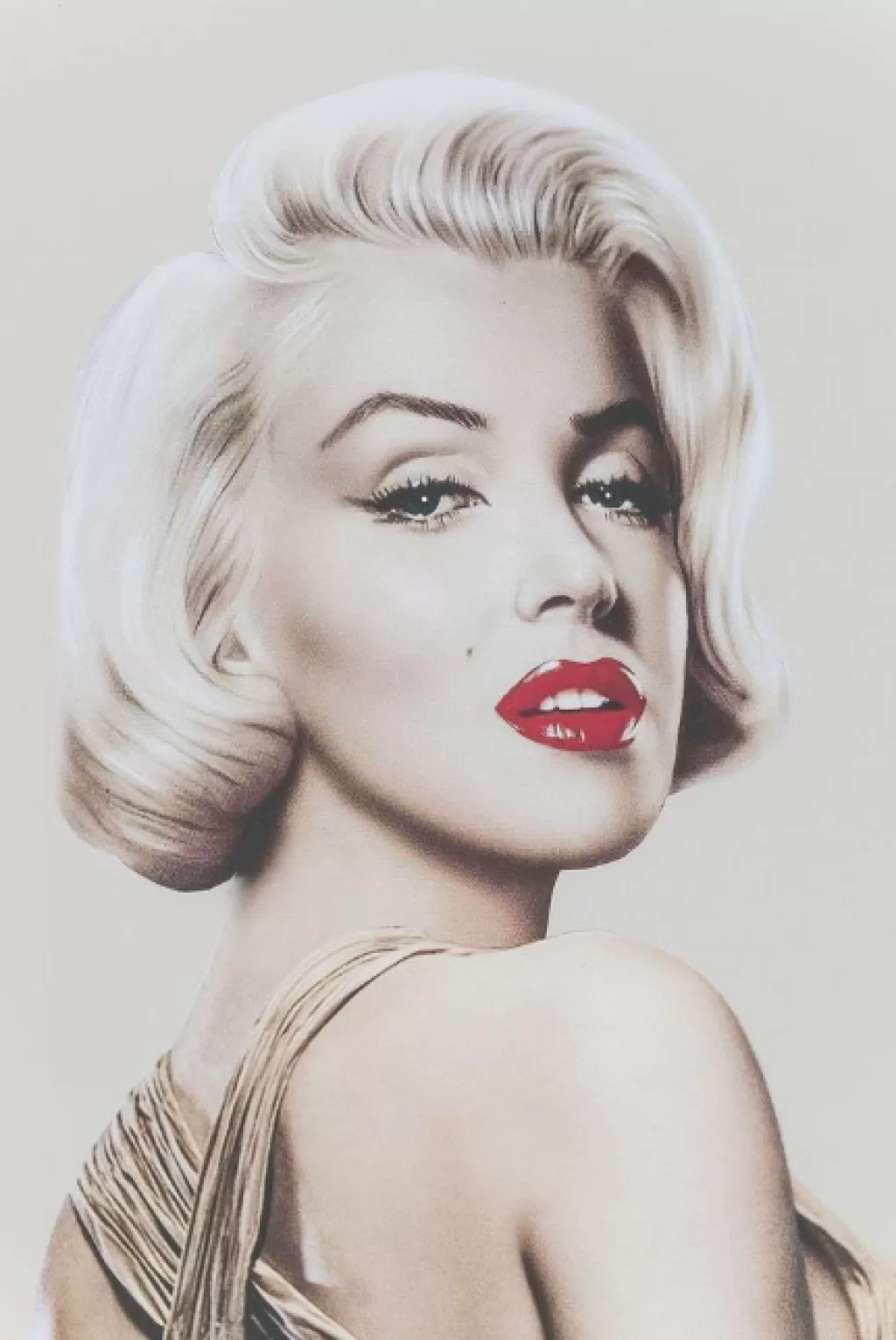 Tableau Décoratif Encadré Marilyn - Création KARE Design, Dimensions 100 x 172 cm pour Mur d'Exception