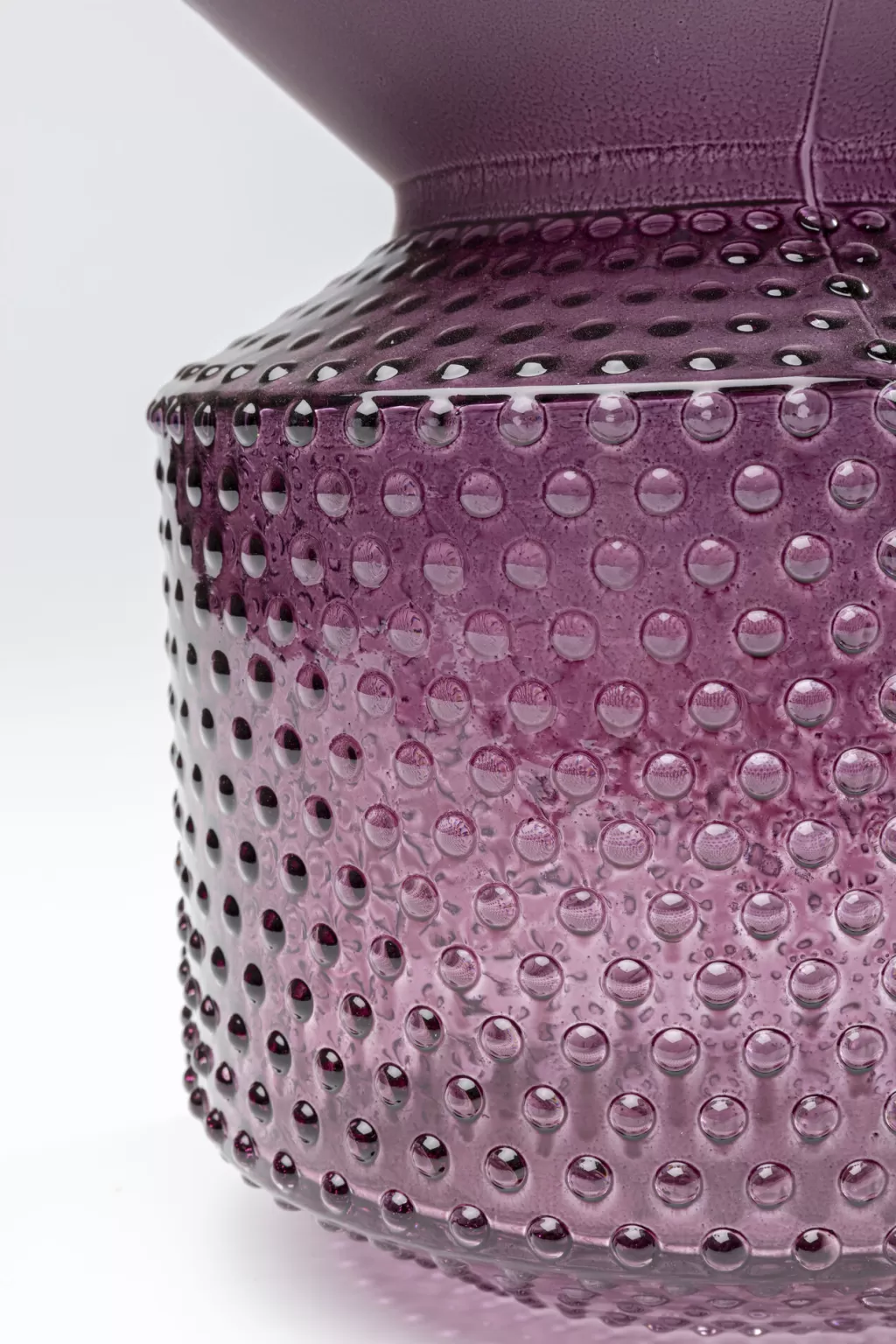 Vase Design Duo Élégant en Rose Tendre - Création Exclusive KARE - 36 cm de hauteur pour Décoration Salon