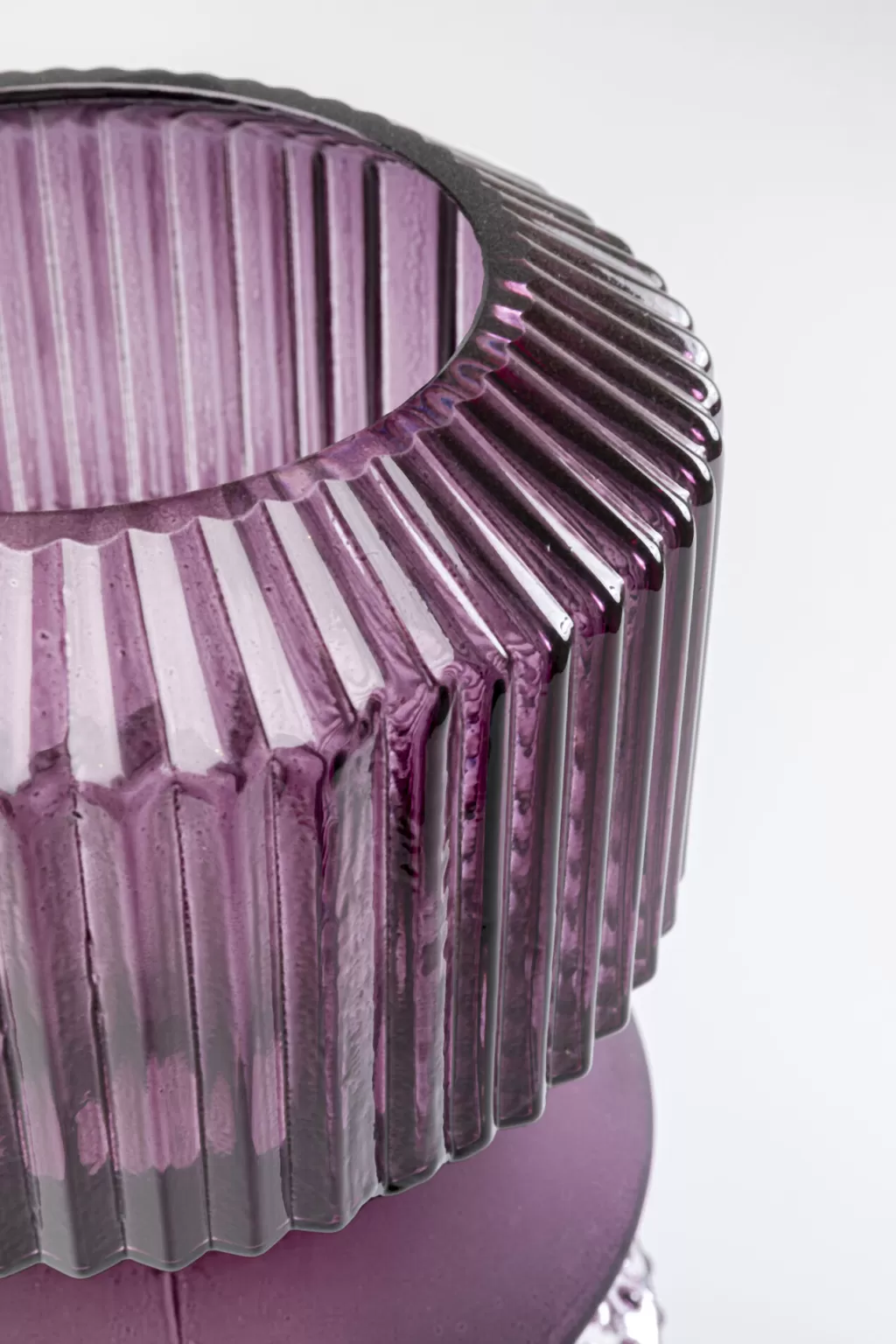 Vase Design Duo Élégant en Rose Tendre - Création Exclusive KARE - 36 cm de hauteur pour Décoration Salon