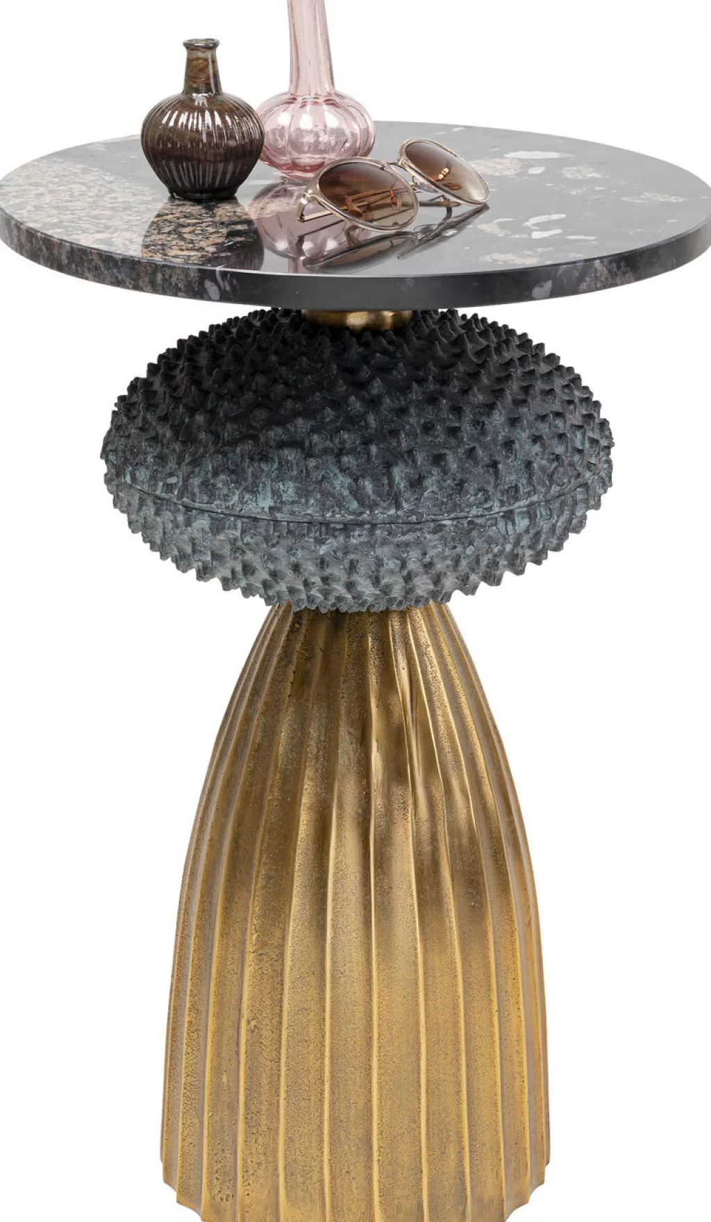 Table d'appoint design Masha - Diamètre 43 cm par KARE Design, idéale pour espaces cosy
