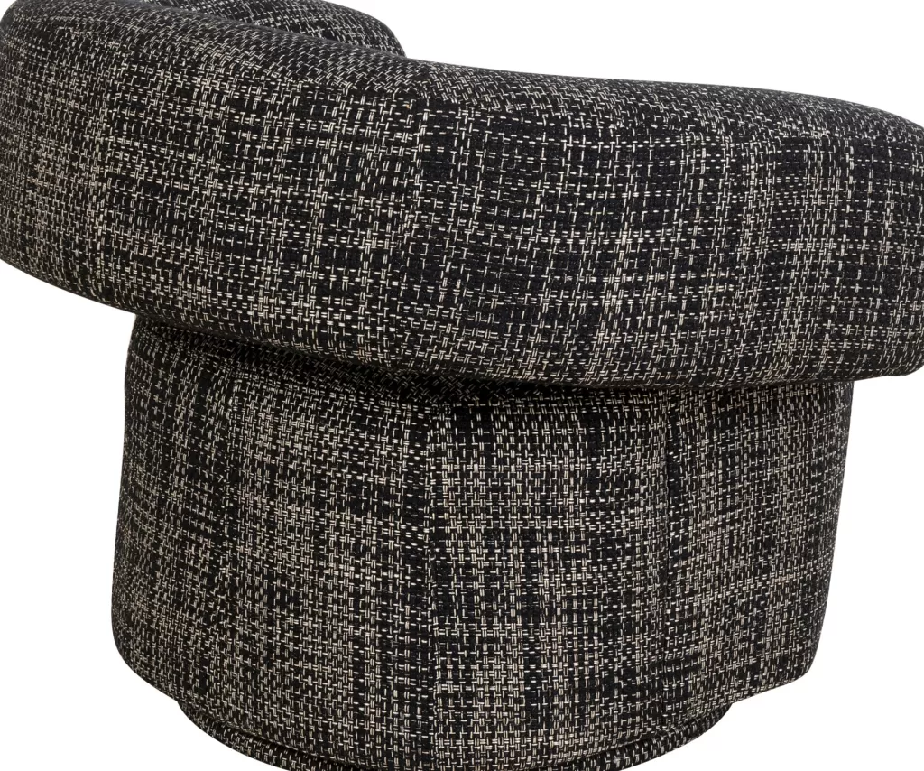 Fauteuil pivotant design Maye Bow - Confort ergonomique signé KARE Design