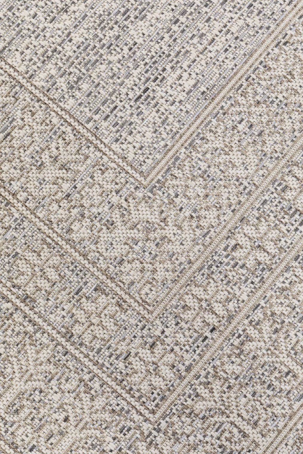 KARE Design - Tapis Médaillon résistant pour Extérieur 160x230 cm - Idéal terrasse & balcon