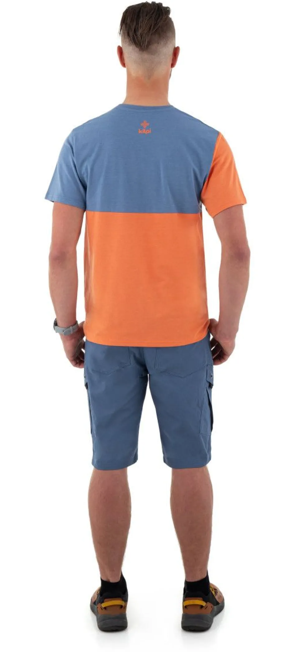 T-shirt Homme Kilpi en Coton Souple – Modèle Mélangé Confortable