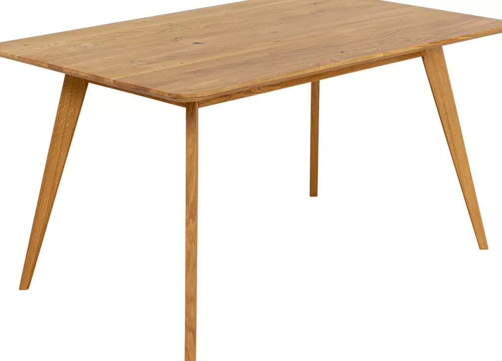 Table Scandinave Mémo en Chêne Massif - Format XXL 140x90 cm par KARE Design