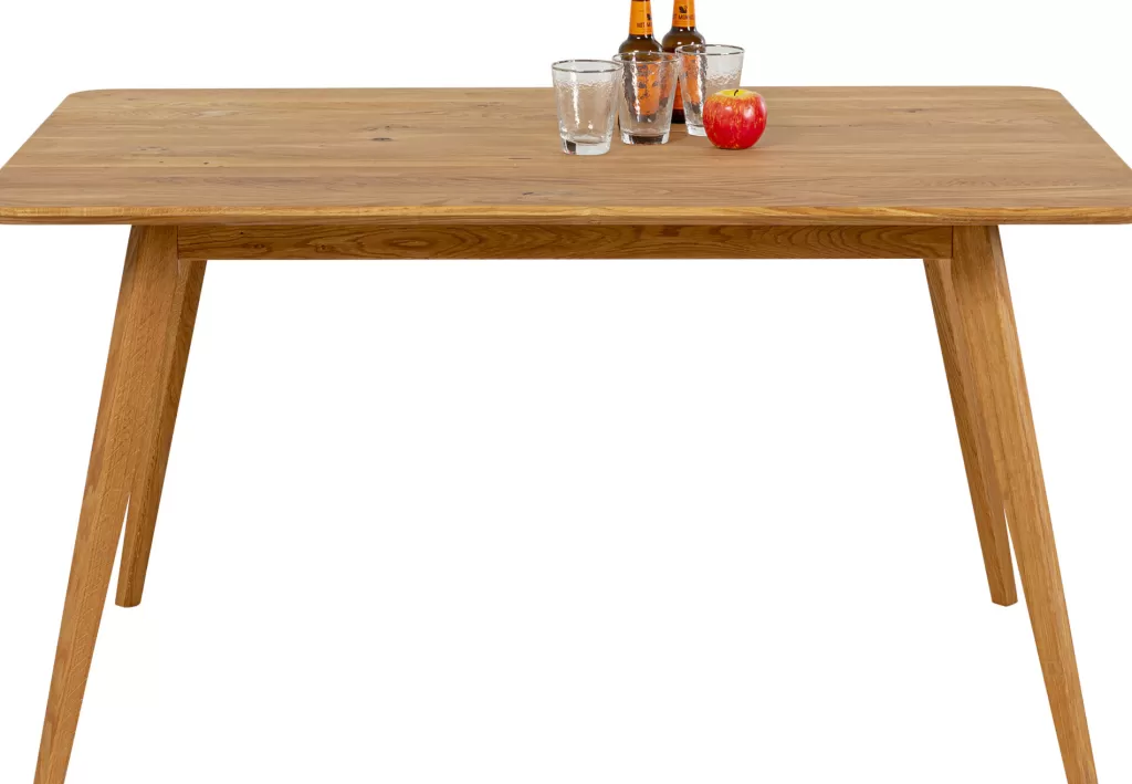 Table Scandinave Mémo en Chêne Massif - Format XXL 140x90 cm par KARE Design
