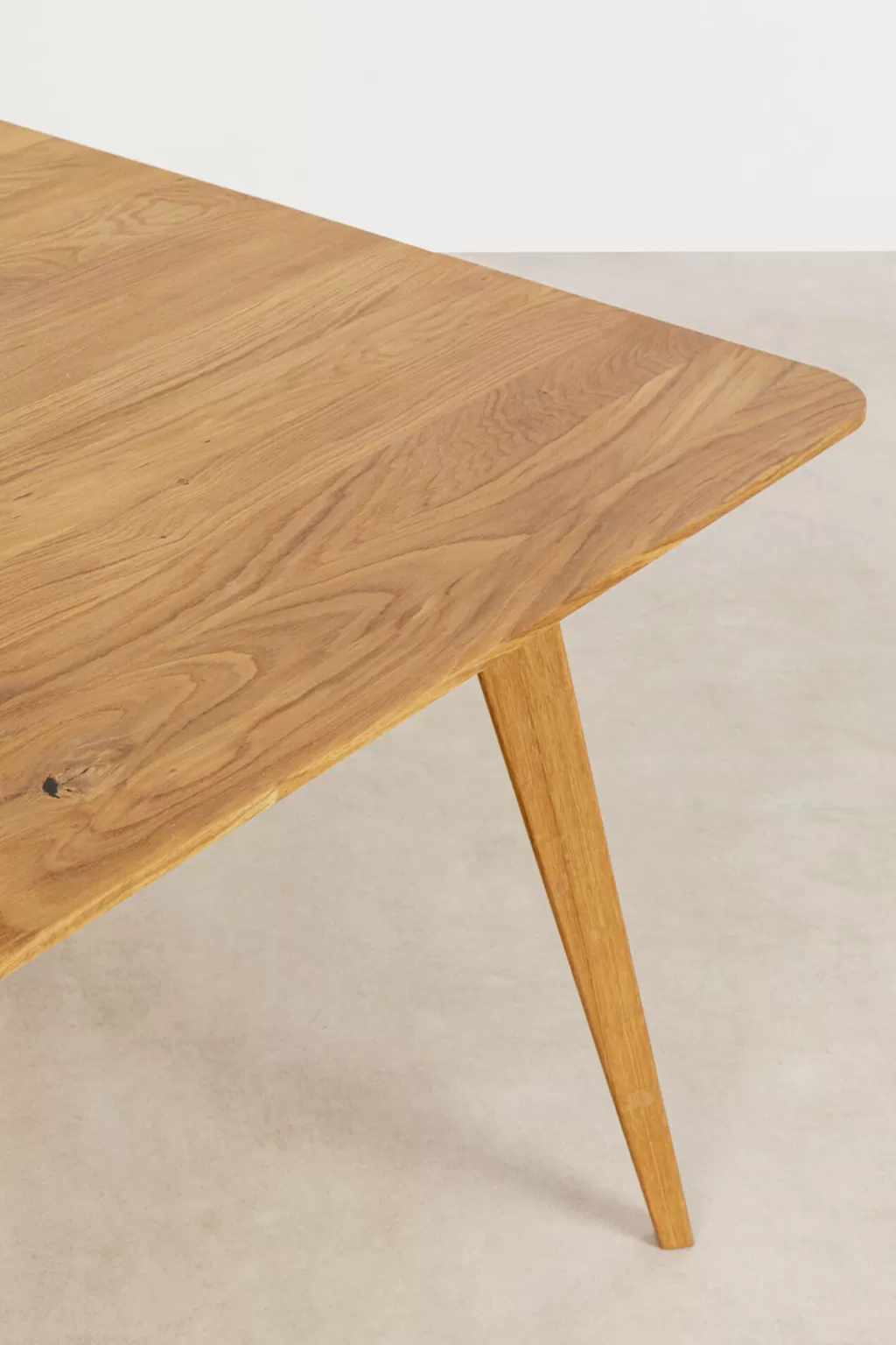Table Scandinave Mémo en Chêne Massif - Format XXL 140x90 cm par KARE Design
