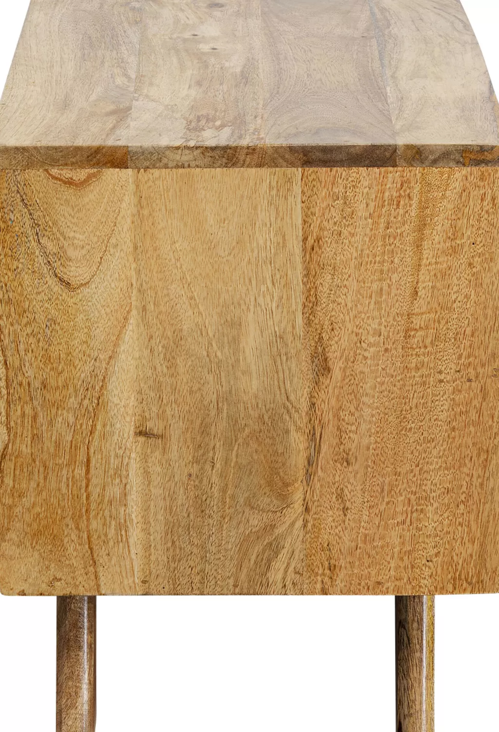 Table de Chevet Menorca en Manguier Massif - Design Scandinave Moderne 46x50cm par KARE Collection 

(Version élégante avec dimensions inversées 