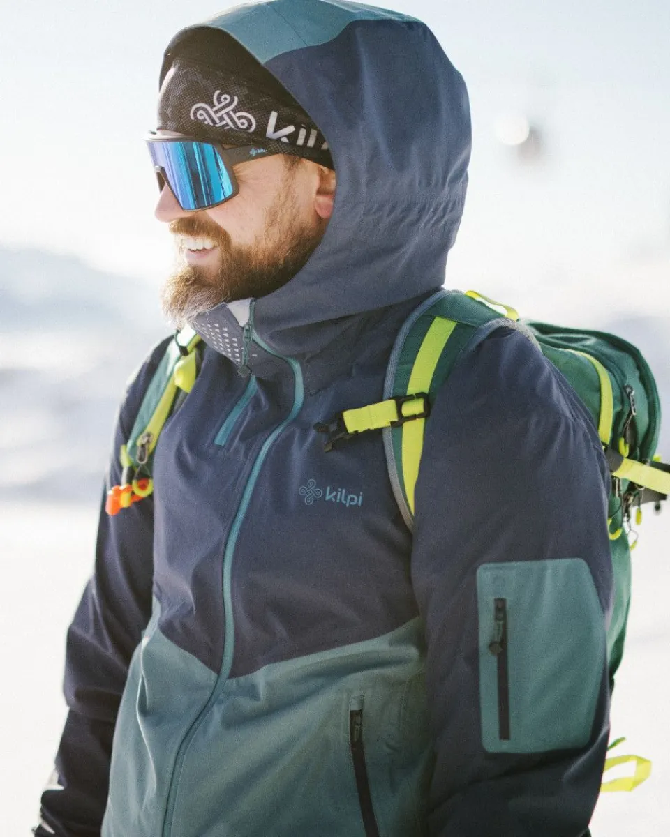 Veste Technique Outdoor Kilpi pour Homme - Imperméable, Respirante et Légère avec Confort Ultime - Modèle METRIX-M