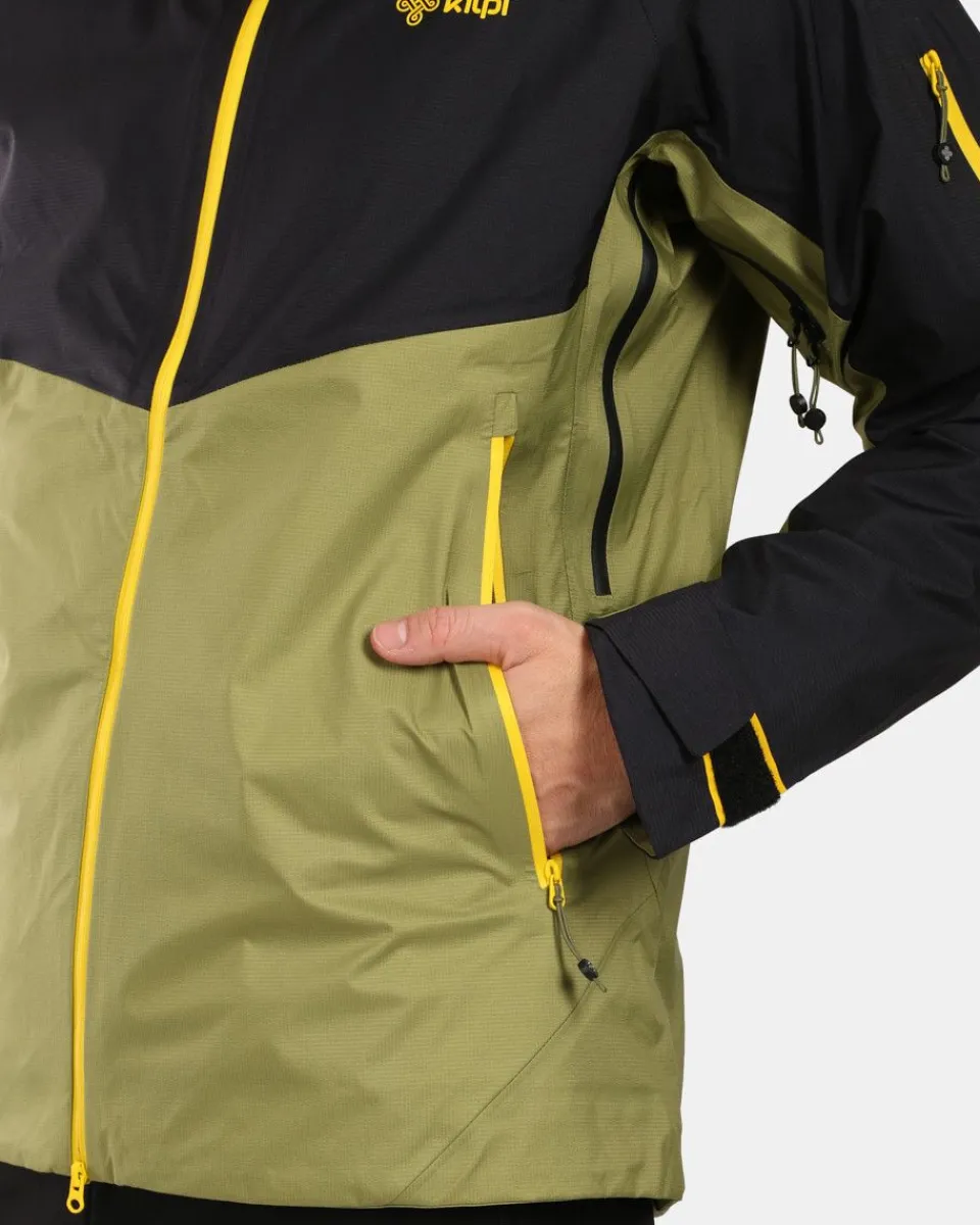 Kilpi METRIX-M - Veste Technique Imperméable pour Randonnée Masculine | Confort et Résistance
