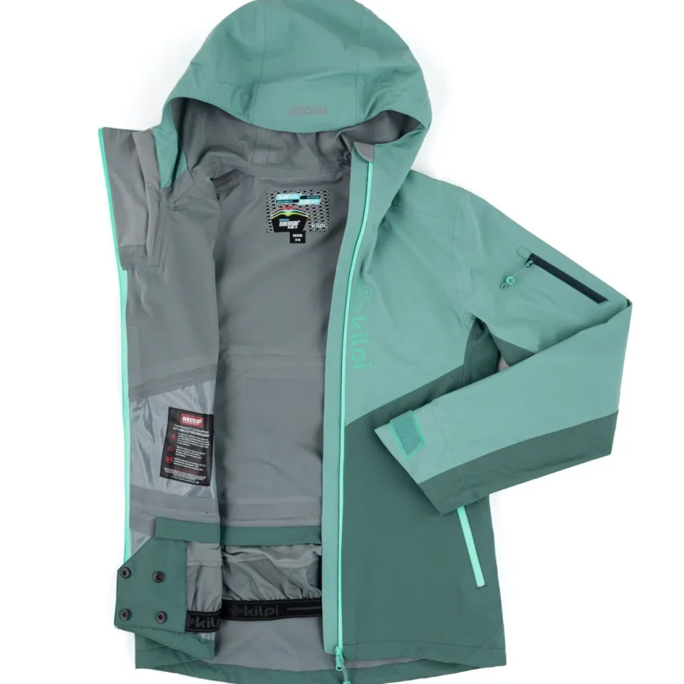 Veste Femme Kilpi pour Randonnée - Modèle METRIX-W : Imperméable Léger avec Confort Optimal, Conçu pour les Aventures en Plein Air