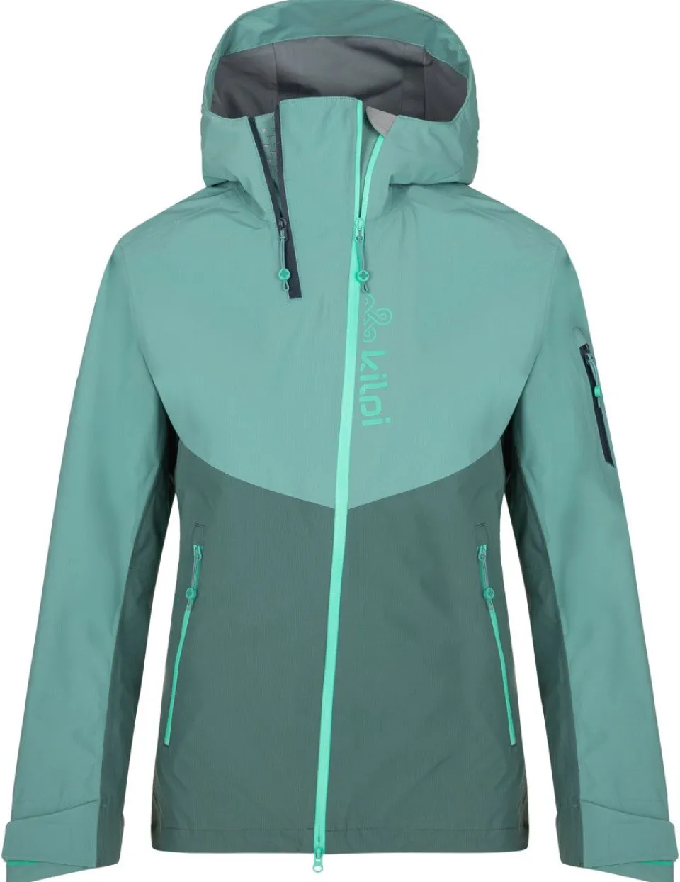 Veste Kilpi pour Femme - Imperméable Randonnée Polyvalente | Style Urbain-Technique | Modèle METRIX-W Confort Léger