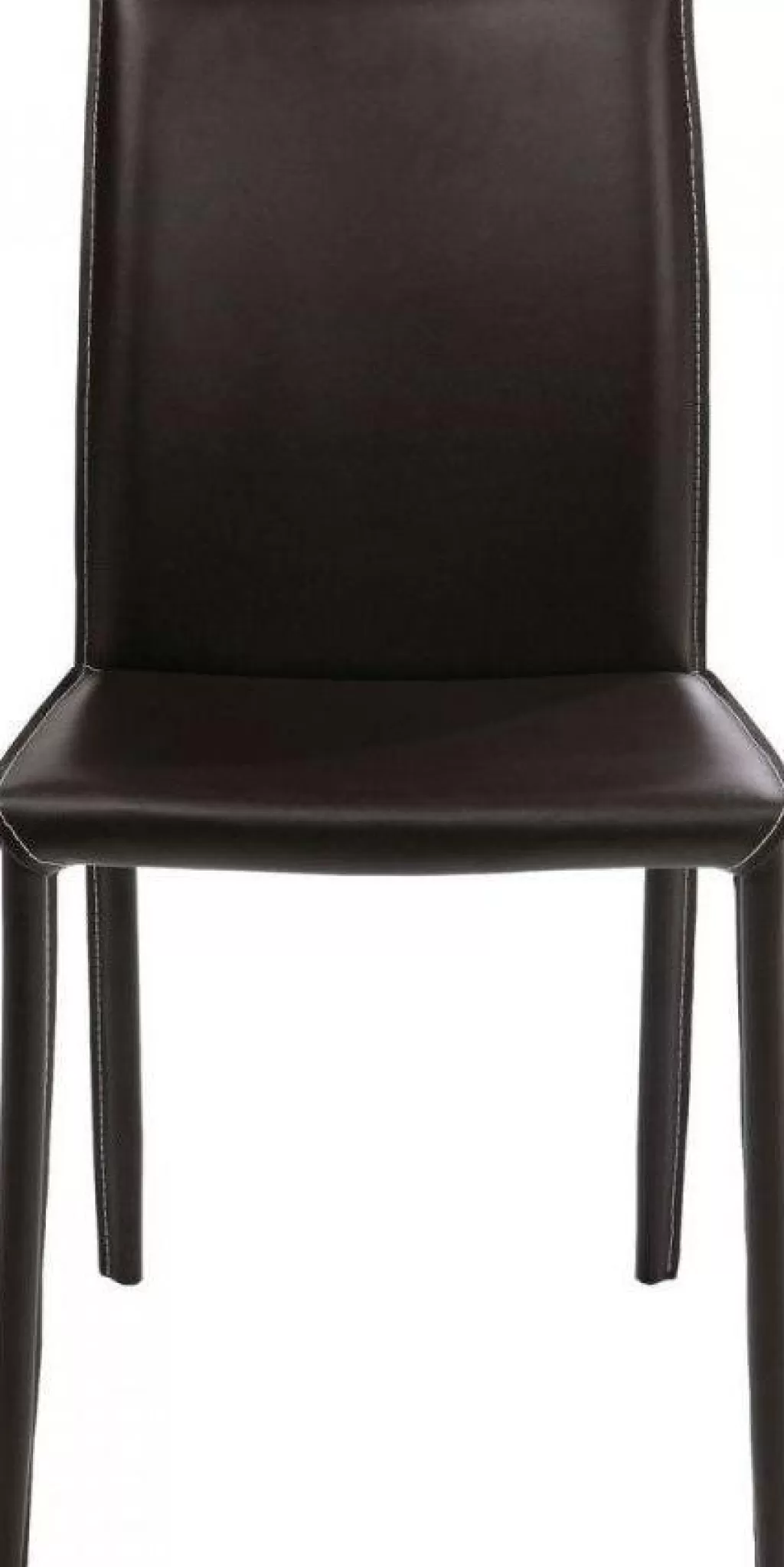 Fauteuil Design Contemporain Milano - Kare Design, Style Italien Élégant en Brun Chocolat