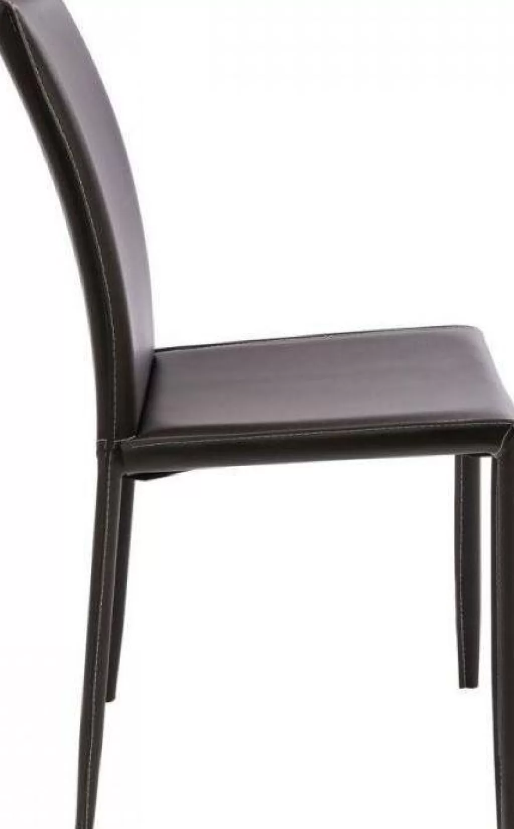 Fauteuil Design Contemporain Milano - Kare Design, Style Italien Élégant en Brun Chocolat