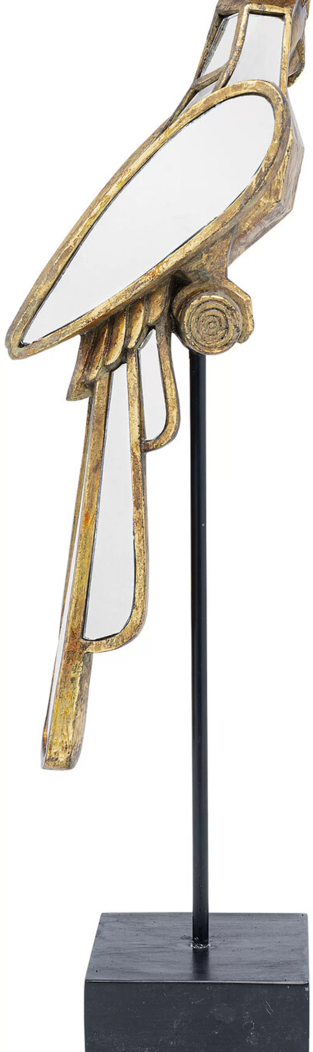 KARE Design - Décor mural élégant perroquet miroir - Papillon tropical - H53 cm - Style contemporain