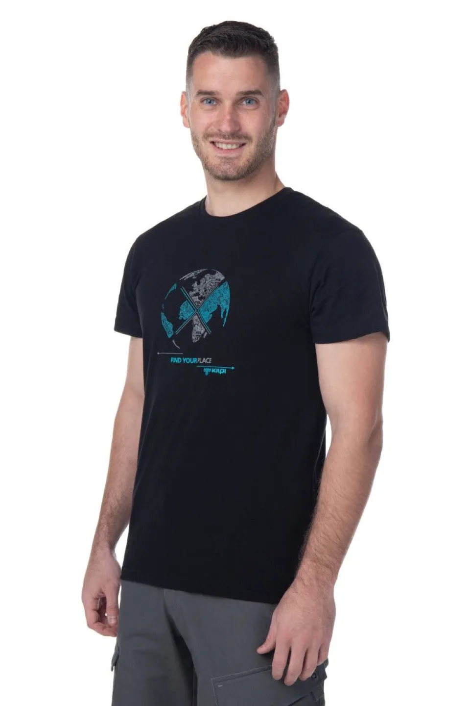 T-shirts Kilpi pour homme en coton respirant - Modèle Modesto-M, style intemporel