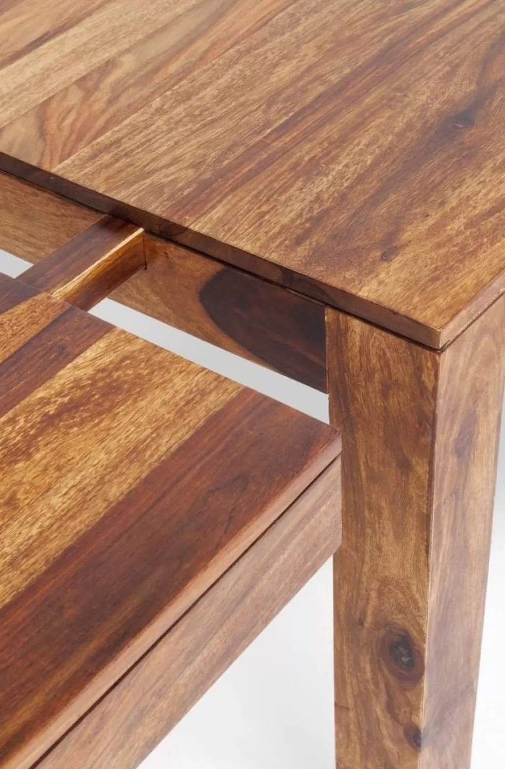 Table extensible Momo avec deux rallonges intégrées - Design contemporain KARE, dimensions modulables 120 cm (40+40) x 80 cm