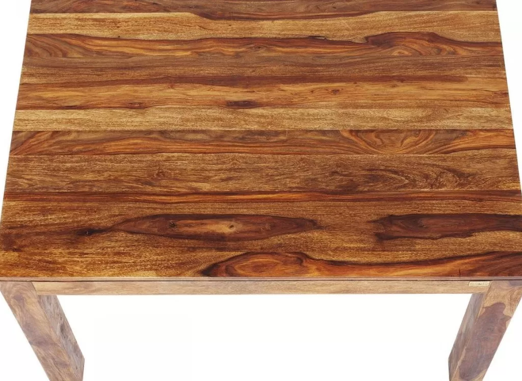 Table extensible Momo avec deux rallonges intégrées - Design contemporain KARE, dimensions modulables 120 cm (40+40) x 80 cm