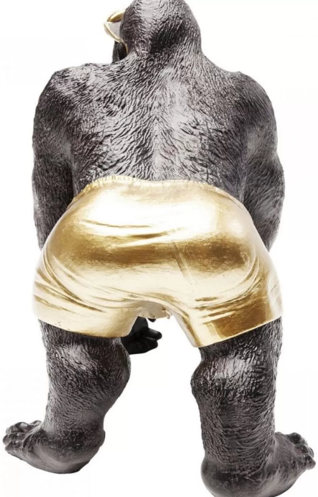 KARE Design - Figurine Singe Gorille Plage Amusante - Décoration Contemporaine 30 cm pour Salon