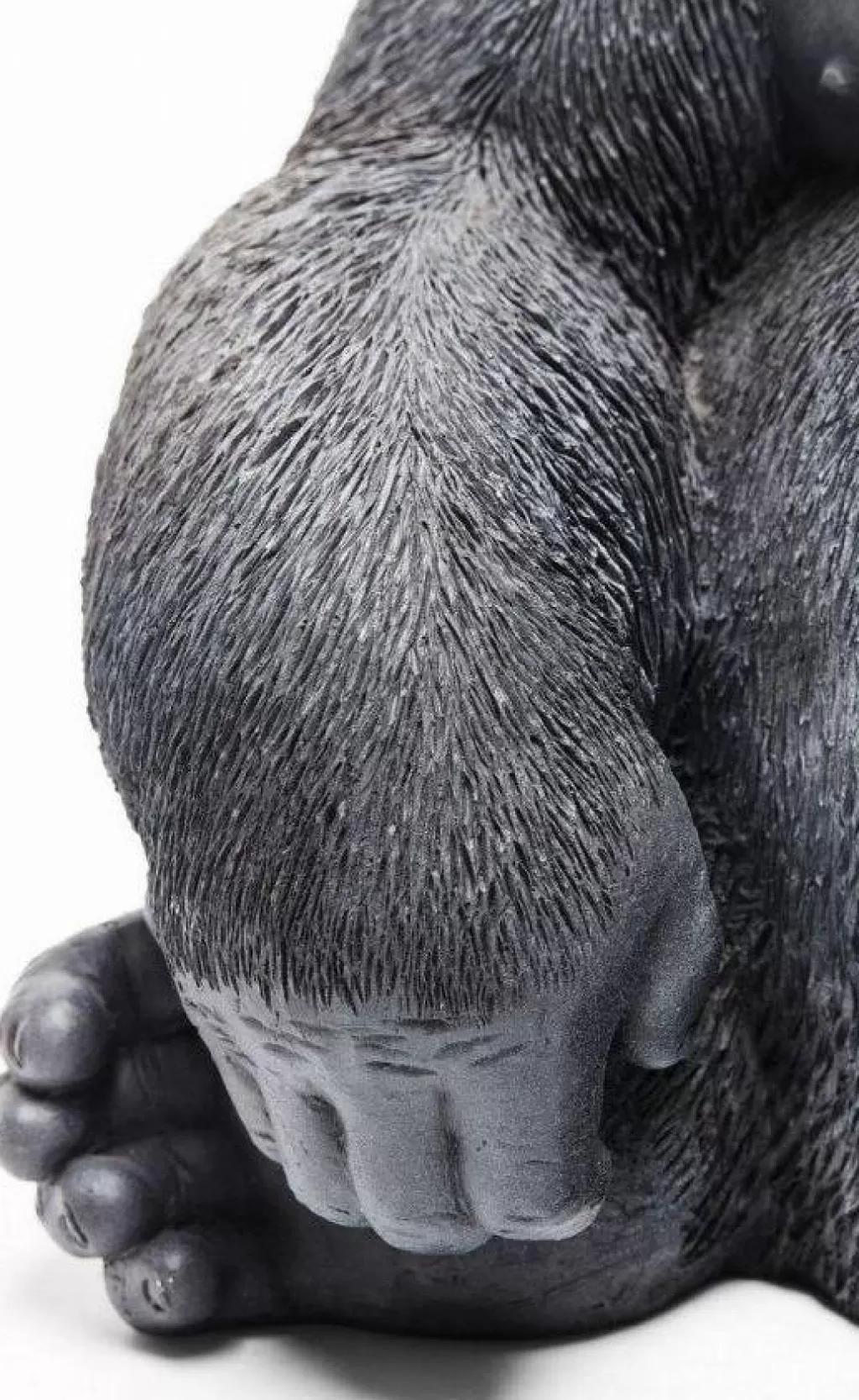 Sculpture Moderne Singe et Gorille - Design Contemporain Taille Moyenne Noir par KARE
