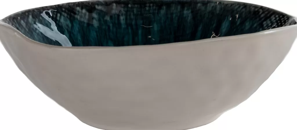 Bol design contemporain Mustique par KARE - Diamètre 17 cm pour service élégant