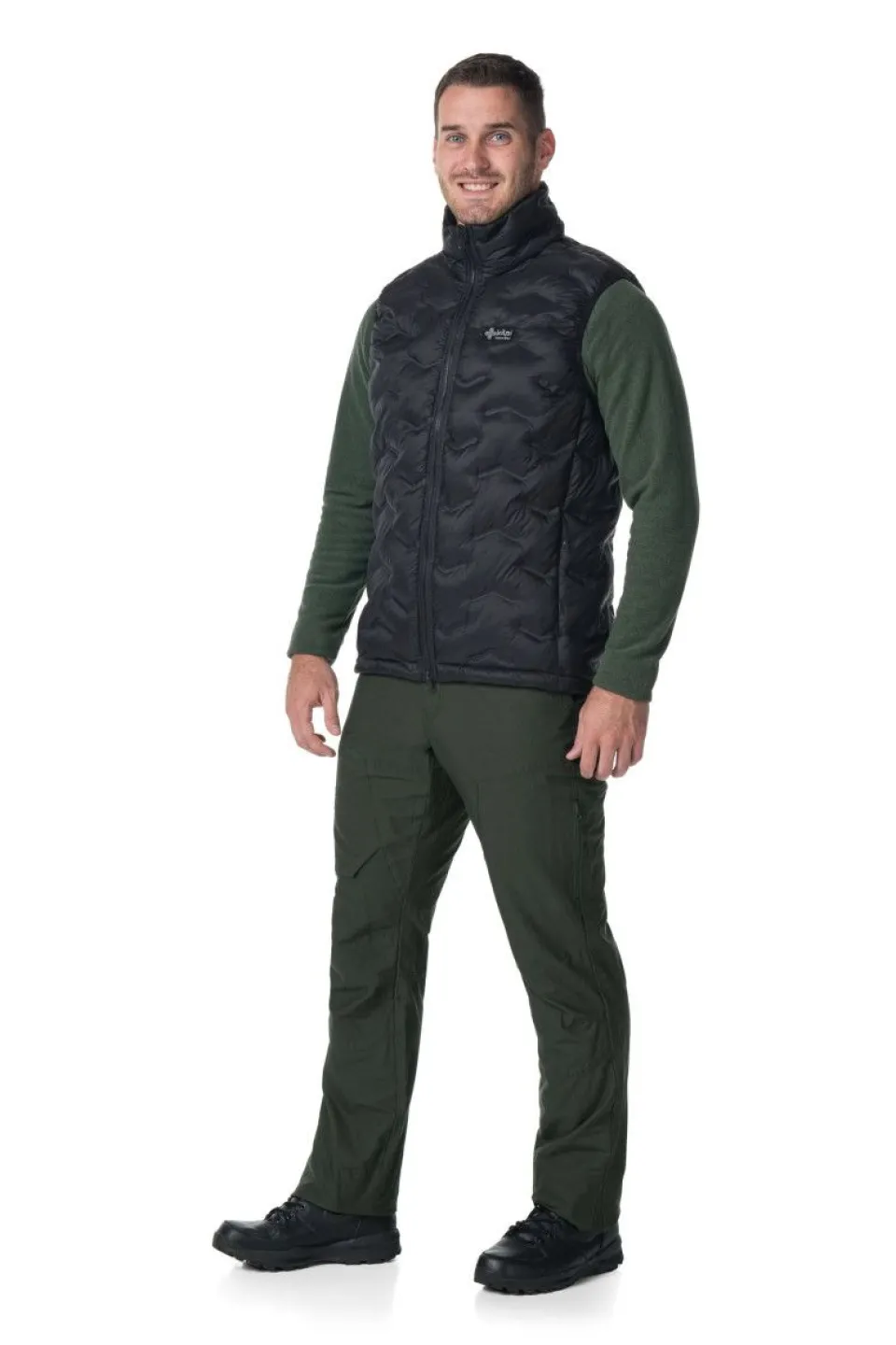 Veste Décontractée Kilpi Homme - Style Sans Manches Sport Respirante | Confort Optimal Printemps/Été - Modèle Léger pour Look Urbain