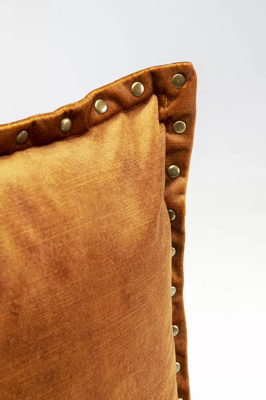 Coussin décoratif élégant Nevada Brun par KARE Design - Tissu doux 45x45 cm