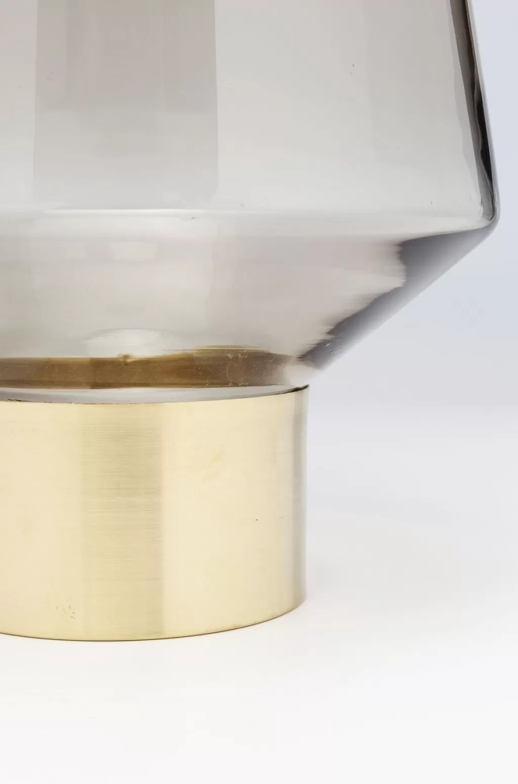 Vase design Noble Ring par KARE - Moderne et élégant en ton brun profond - Hauteur 40 cm pour décoration d'intérieur raffinée