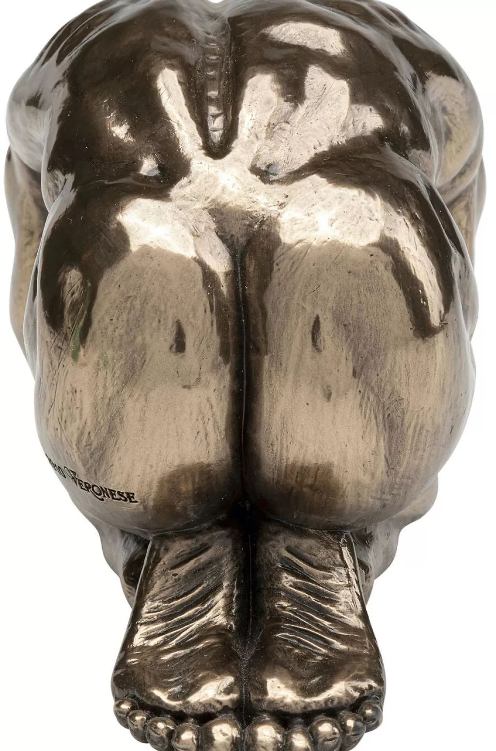 Sculpture décorative KARE Design - Homme nu en relief - Objet d'art mural en résine - 13 cm - Élégante pièce pour décoration contemporaine