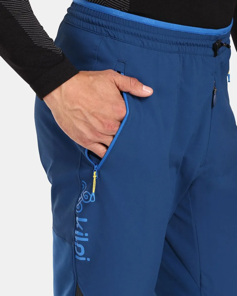 Pantalon Kilpi Softshell Confort Ultime pour Randonnée - Modèle NUUK-M Homme | Léger Résistant aux Intempéries | Idéal Trekking et Activités Extérieures