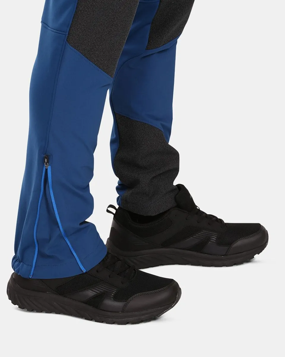 Pantalon Kilpi Softshell Confort Ultime pour Randonnée - Modèle NUUK-M Homme | Léger Résistant aux Intempéries | Idéal Trekking et Activités Extérieures