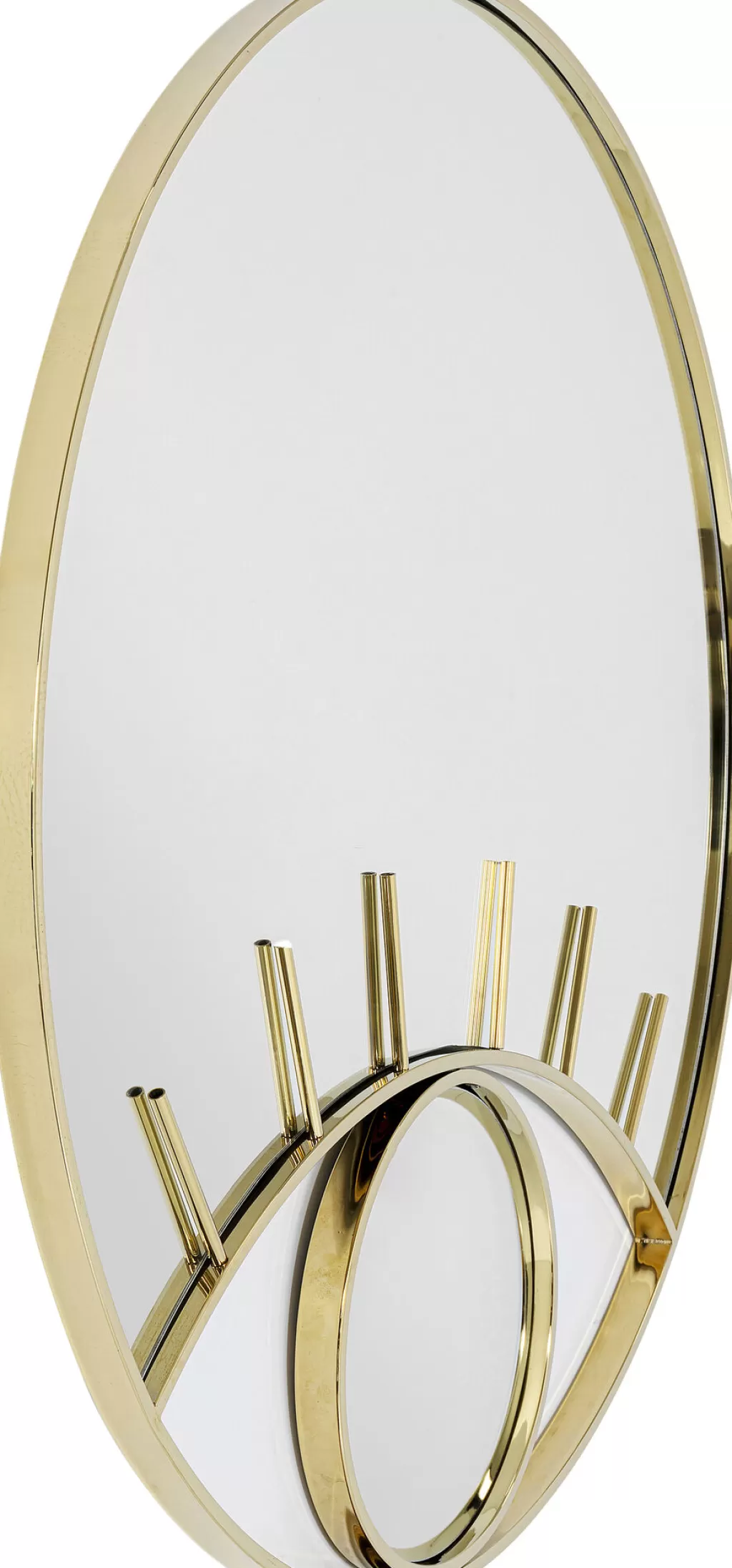 Miroir mural élégant Occhi - Design contemporain diamètre 100 cm par KARE