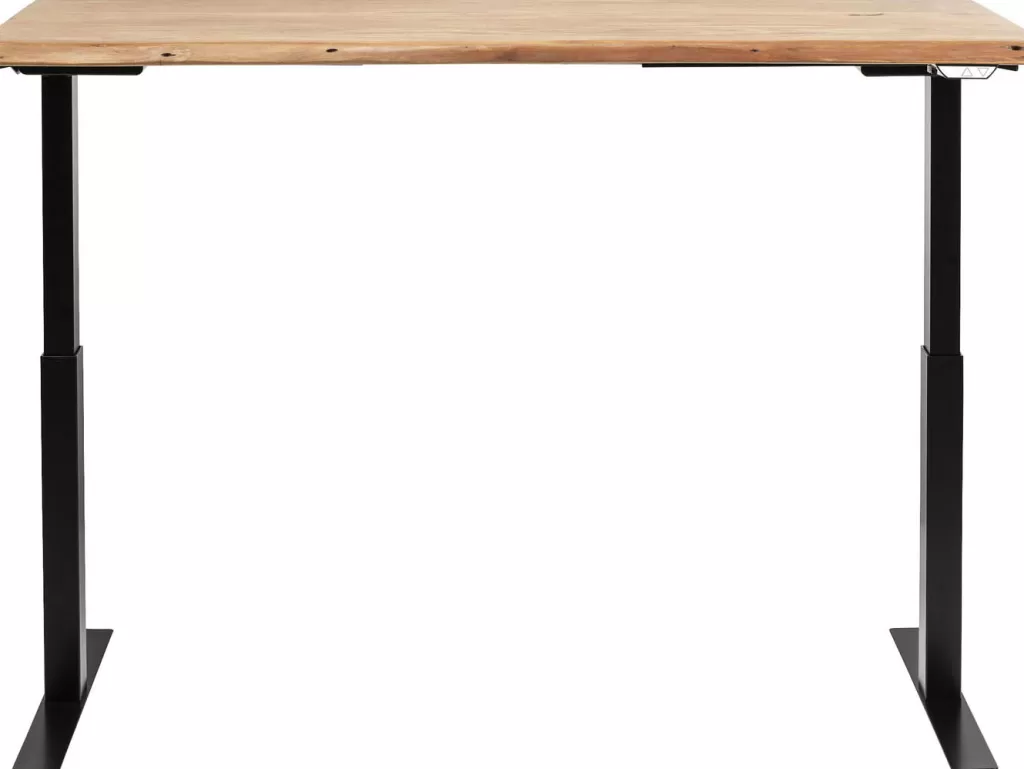 Bureau design moderne KARE Harmony Noir Anthracite - Plateau 160x80 cm, idéal pour un espace de travail ergonomique et élégant. Surface robuste avec finition professionnelle, parfait pour l'aménagement de votre home office ou entreprise.