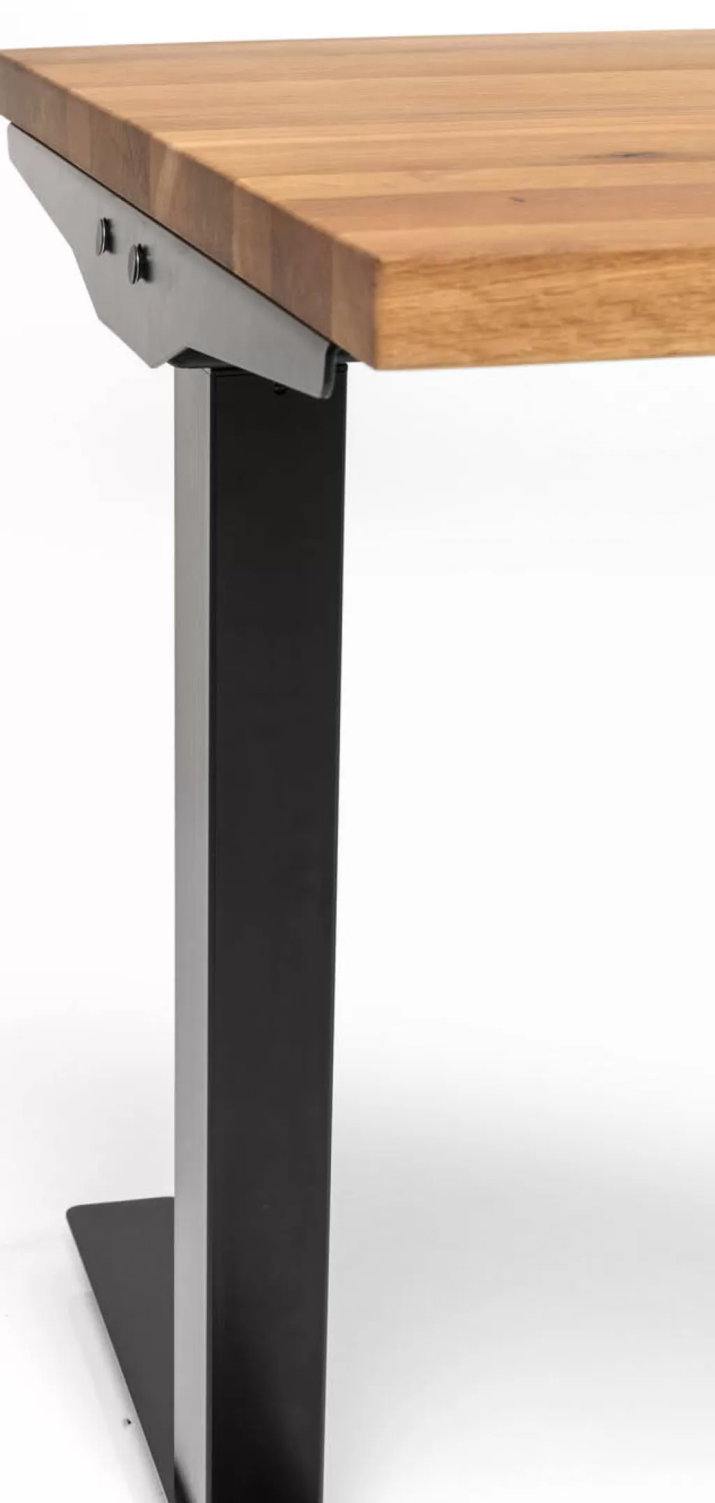 Bureau Design Moderne Jackie en Chêne Noir - Plateau 160x80 cm - KARE Design pour Espace de Travail Élégant