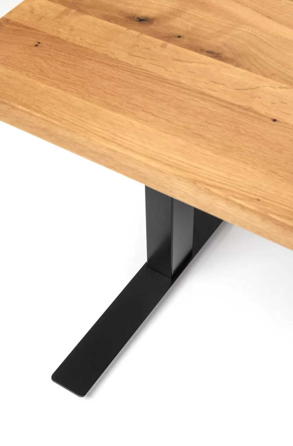 Bureau Design Moderne Jackie en Chêne Noir - Plateau 160x80 cm - KARE Design pour Espace de Travail Élégant