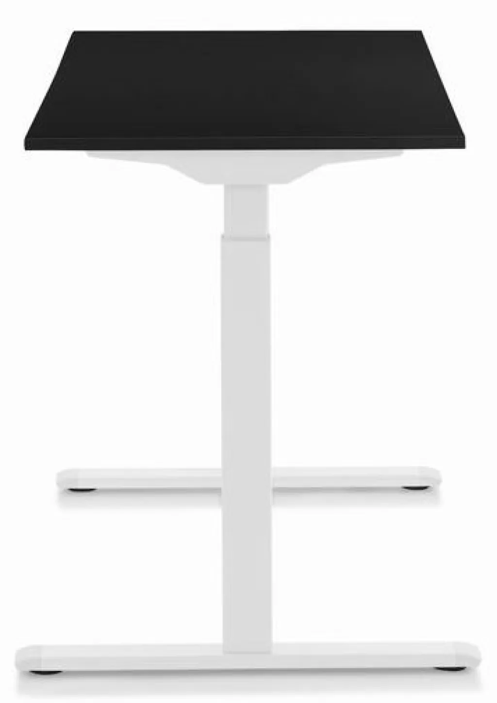 Bureau design moderne Smart Office - KARE Design, modèle bicolore blanc/noir, dimensions 140 x 70 cm