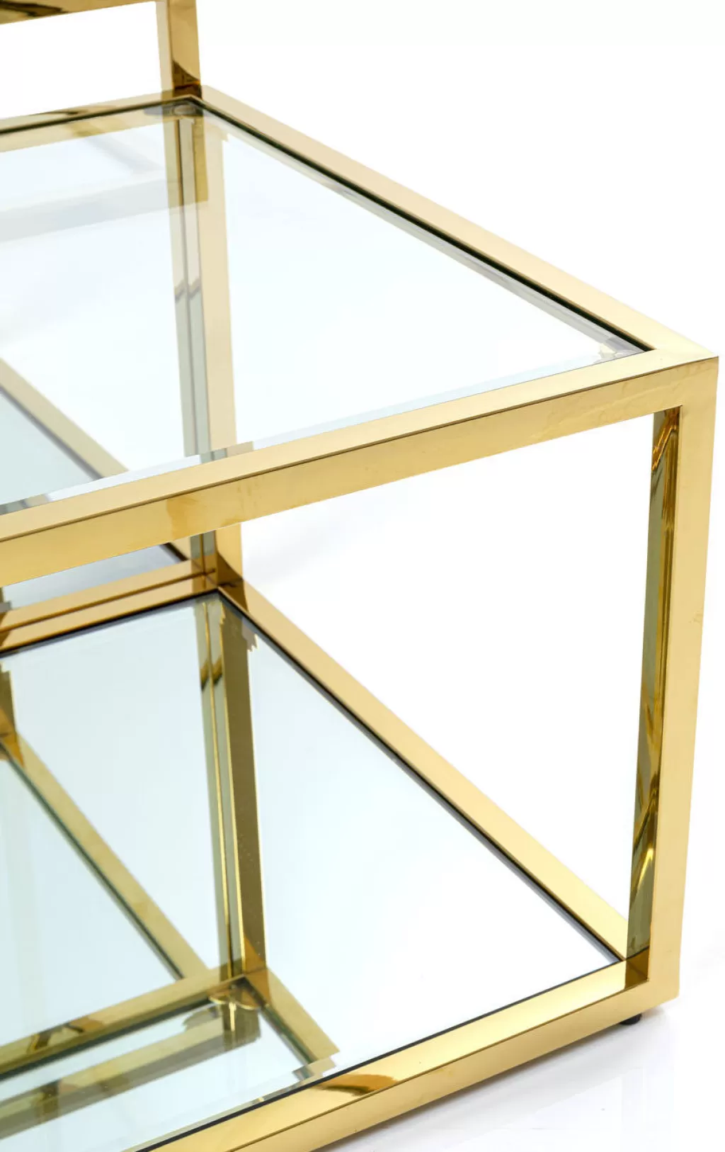 Table Basse Orion par KARE Design - Lot de 4 Pièces Dorées, Élégance Contemporaine pour Votre Salon