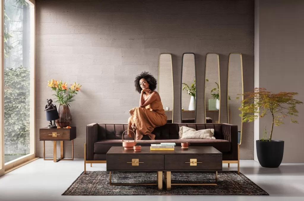 Chevet design Osaka - Commode élégante compacte par KARE pour chambre