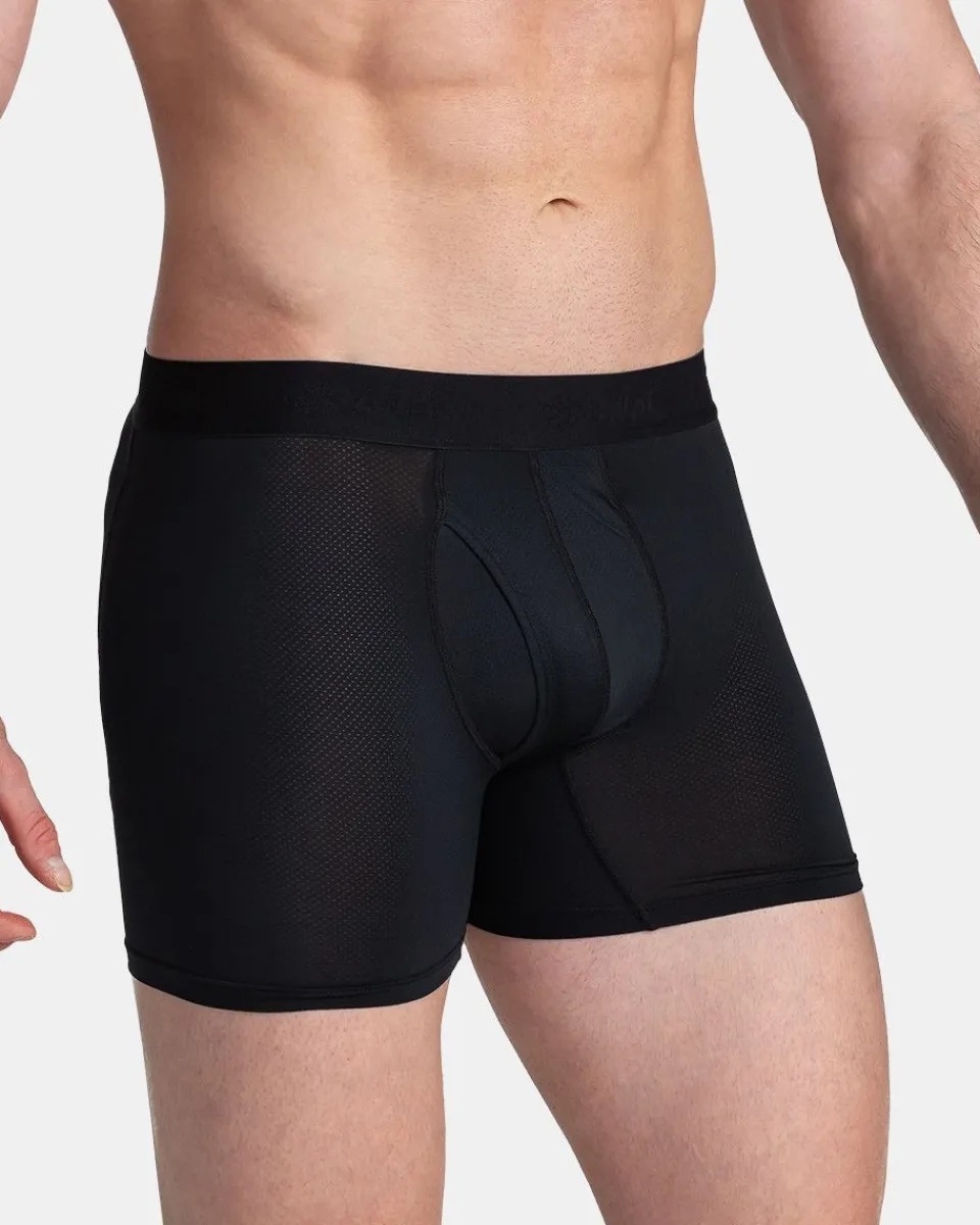 Sous-vêtements Chauffants Kilpi pour Homme - Pack de 2 Pièces Noir/Anthracite | Confort Optimal & Respiration Naturelle - Ligne Essentials Hiver