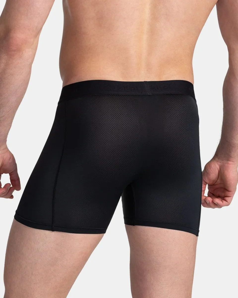 Sous-vêtements Chauffants Kilpi pour Homme - Pack de 2 Pièces Noir/Anthracite | Confort Optimal & Respiration Naturelle - Ligne Essentials Hiver
