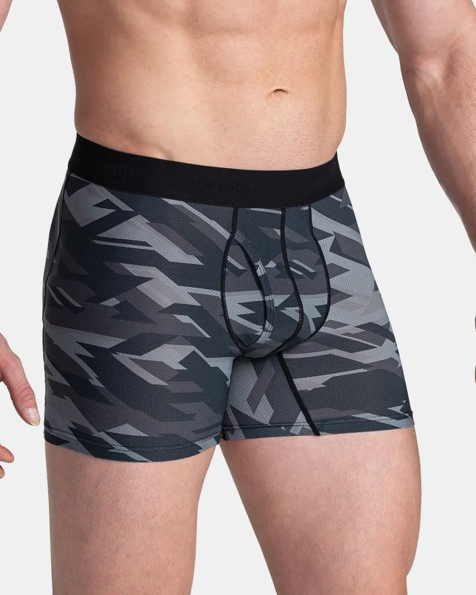Sous-vêtements Chauffants Kilpi pour Homme - Pack de 2 Pièces Noir/Anthracite | Confort Optimal & Respiration Naturelle - Ligne Essentials Hiver