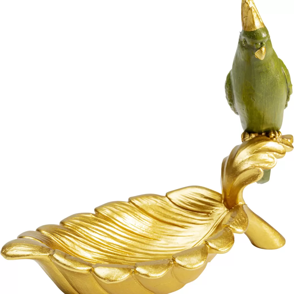 Bol Déco Perroquet Guard par KARE Design – Accessoire Original pour Maison, Dimensions H21cm x Ø10cm
