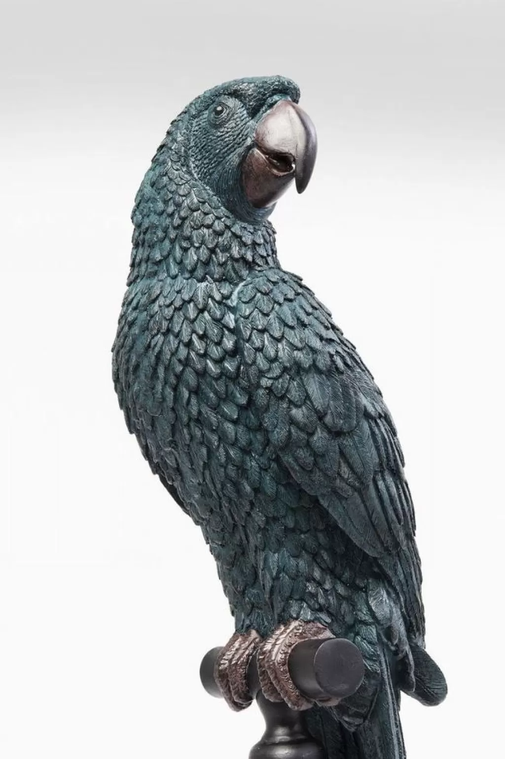 Perroquet Majestueux Turquoise - Objet Décoratif Élégant sur Pied par KARE Design