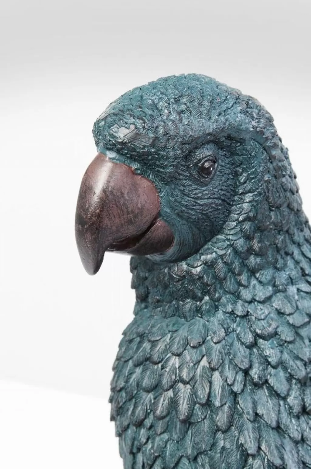 Perroquet Majestueux Turquoise - Objet Décoratif Élégant sur Pied par KARE Design