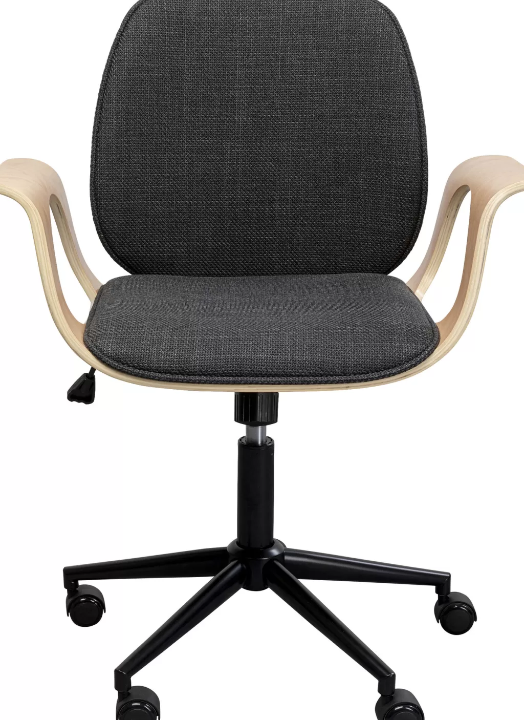Fauteuil de Bureau Design Scandinave KARE - Patron Nature, Modèle Ergonomique en Bois Massif pour Espace de Travail Élégant et Confortable