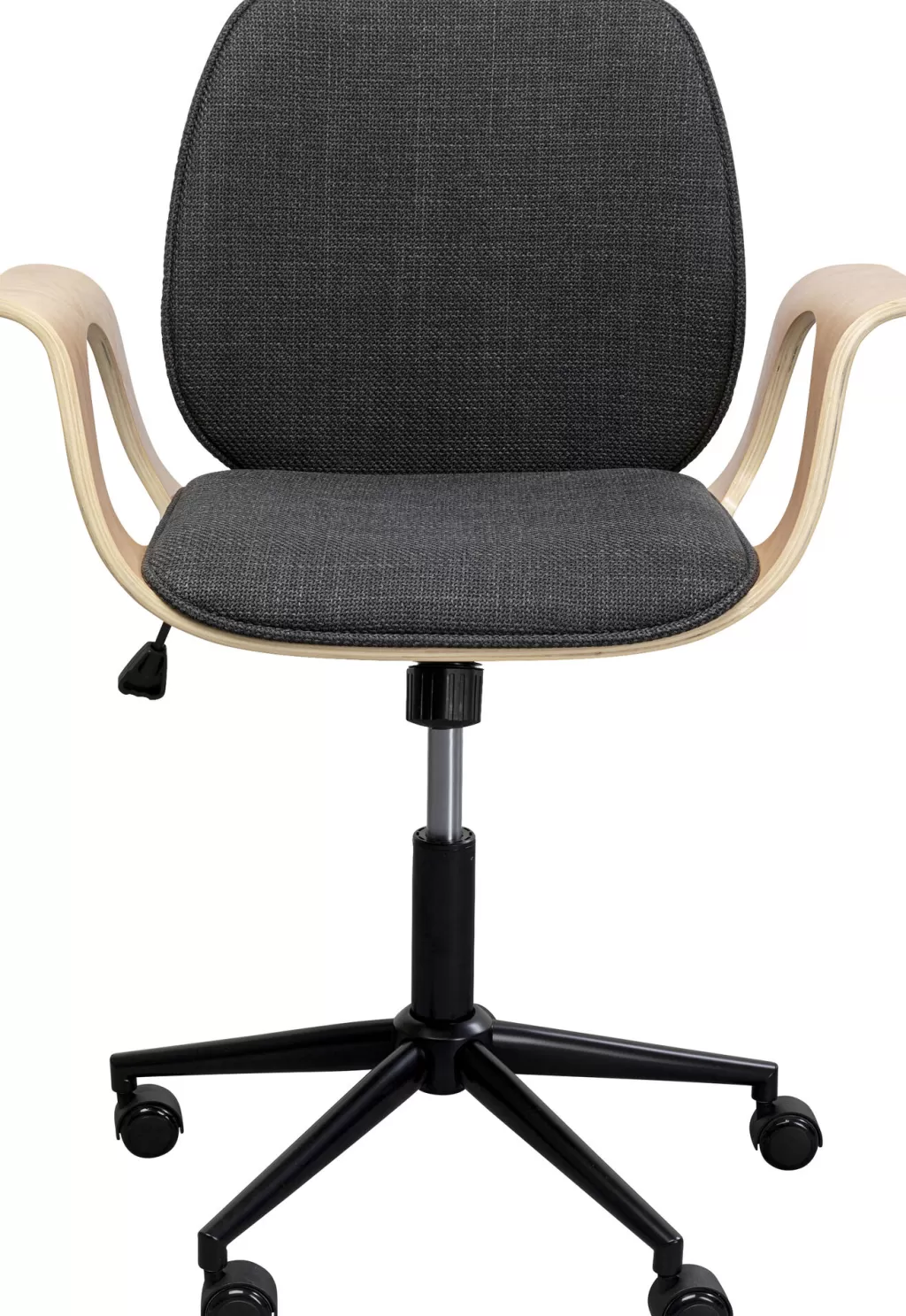 Fauteuil de Bureau Design Scandinave KARE - Patron Nature, Modèle Ergonomique en Bois Massif pour Espace de Travail Élégant et Confortable