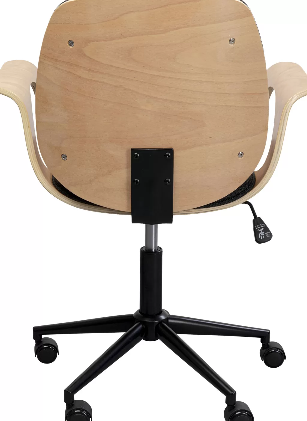 Fauteuil de Bureau Design Scandinave KARE - Patron Nature, Modèle Ergonomique en Bois Massif pour Espace de Travail Élégant et Confortable