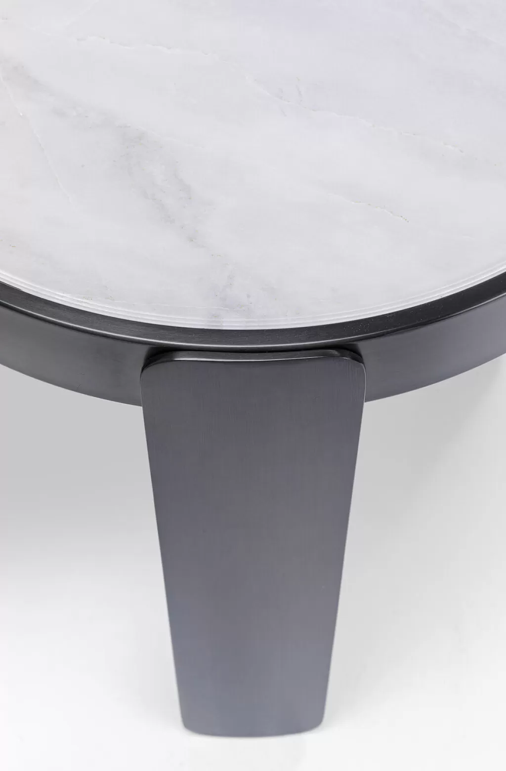 Table Basse Perelli par KARE Design | Ensemble de 3 Pièces en Noir pour Salon Contemporain